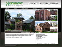 Tablet Screenshot of kennedymechanicalinc.com